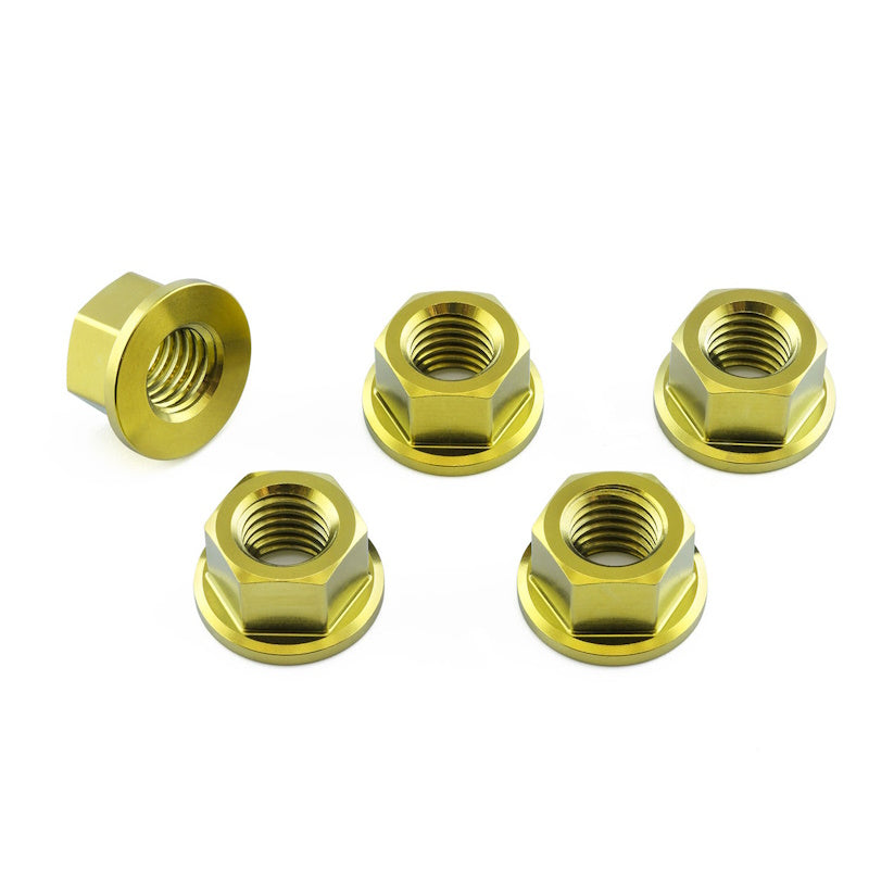 Honda CB500 Race Spec Titanium Rear Sprocket Nuts