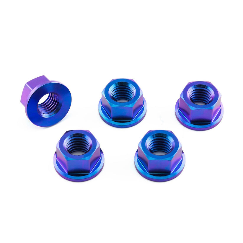 Honda CB500 Race Spec Titanium Rear Sprocket Nuts