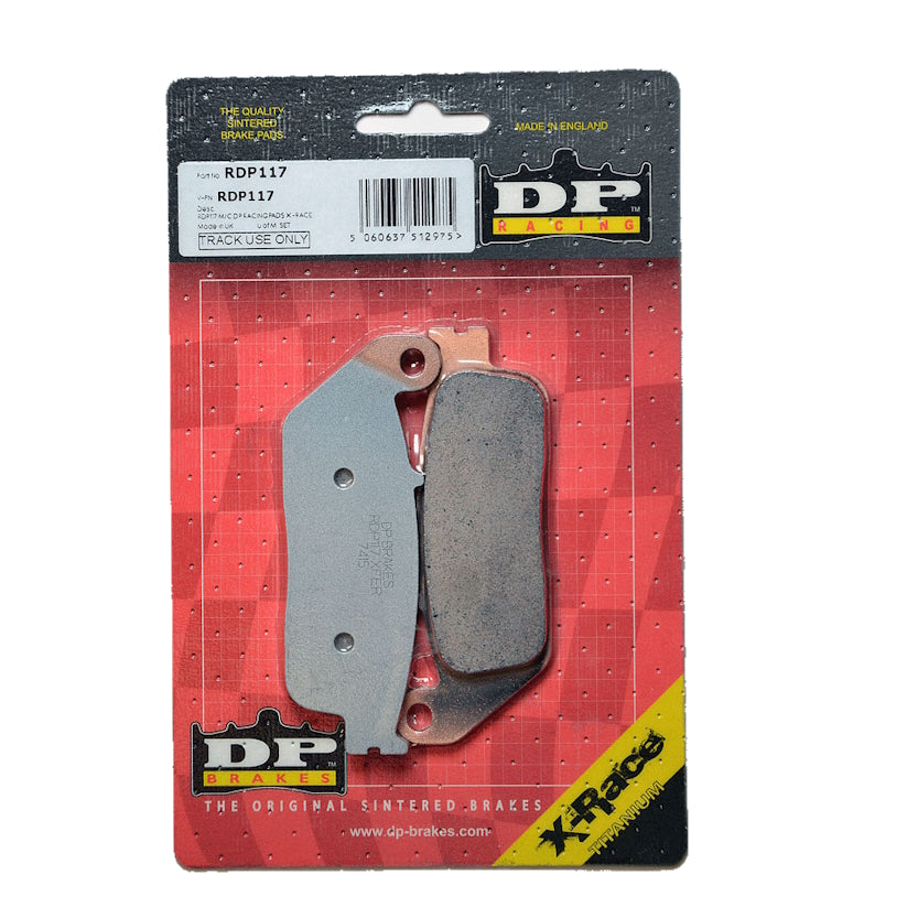 DP Brakes RDP X-Race Titanium – RDP117 (CB500 Nissin Caliper)