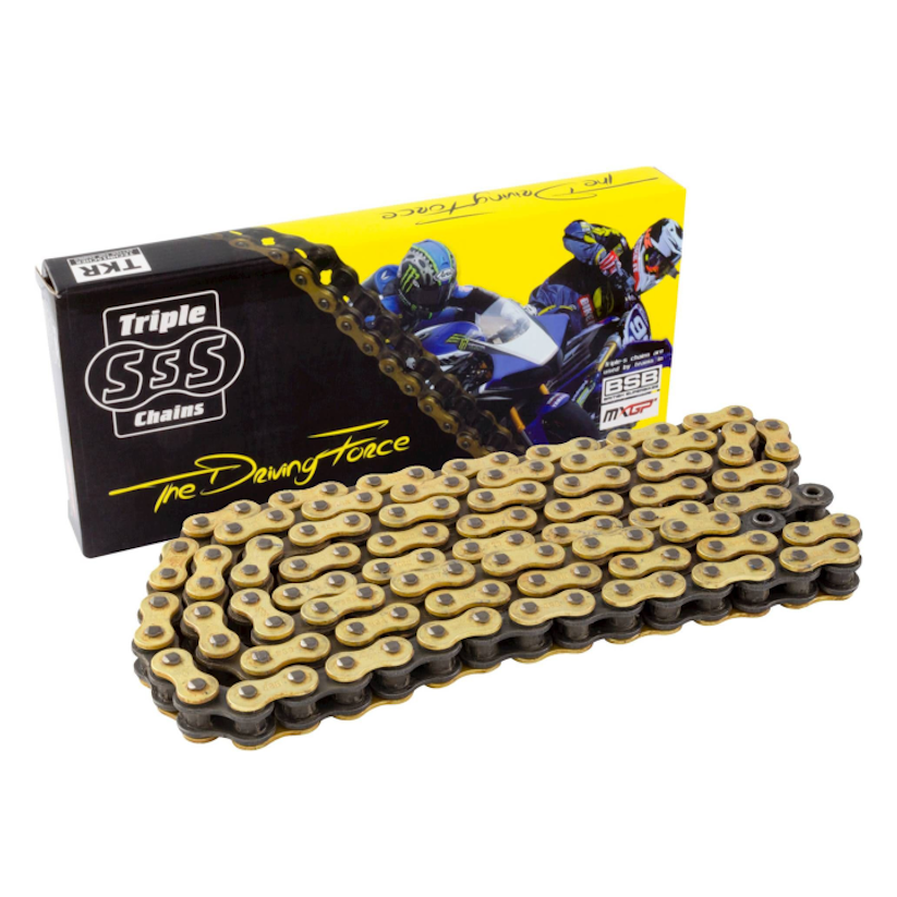 Triple-S O-Ring Chain Gold 525-110 Link