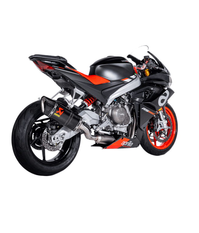 Aprilia RS 660 Akrapovic Carbon & SS 2-1 Race Exhaust System (20-25)